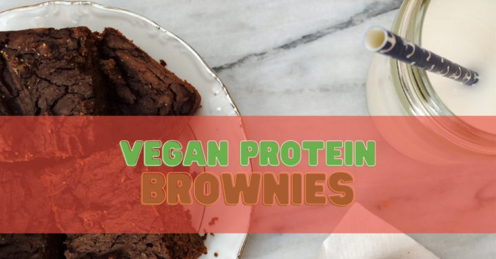 Vegan Protein Brownies